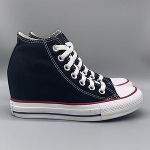 Converse | Shoes | Converse Womens Chuck Taylor All Star Lux Hidden Hi Heel  Wedge Size 5 | Poshmark